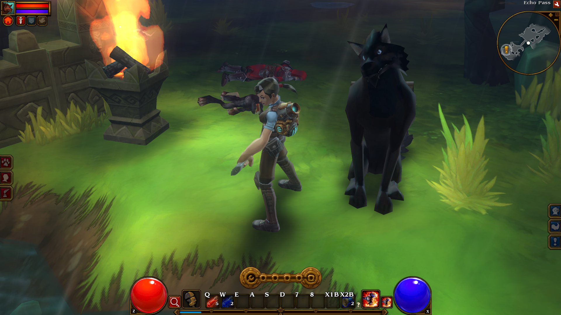 New Pet Dire Wolf Torchlight Ii Mods