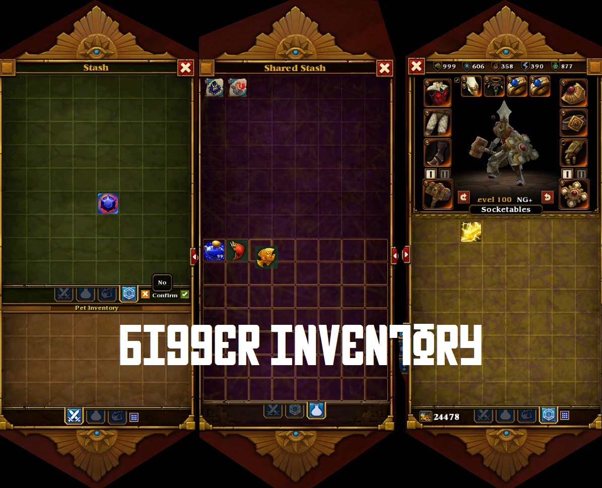 Bigger Inventory Notes Torchlight Ii Mods