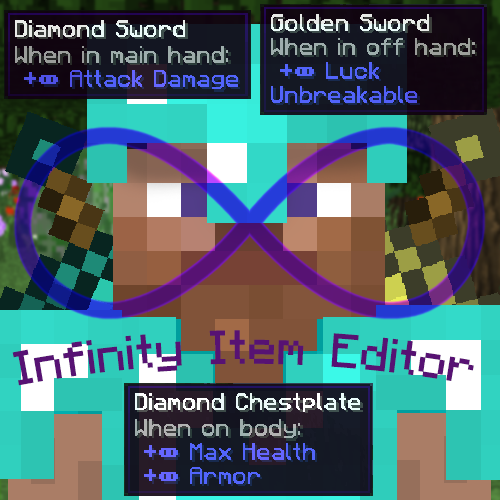 Infinity Item Editor Minecraft Mods