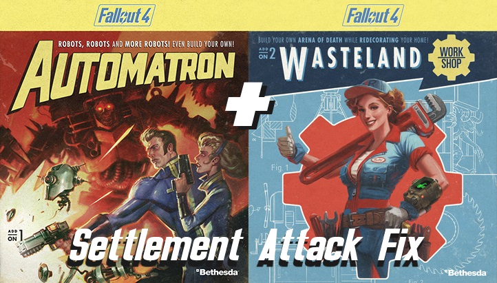 Settlement Attack Dlc Fix Fallout 4 Mods