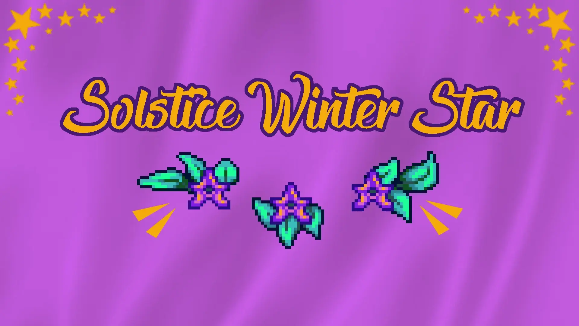 Solstice Winter Star | Stardew Valley Mods