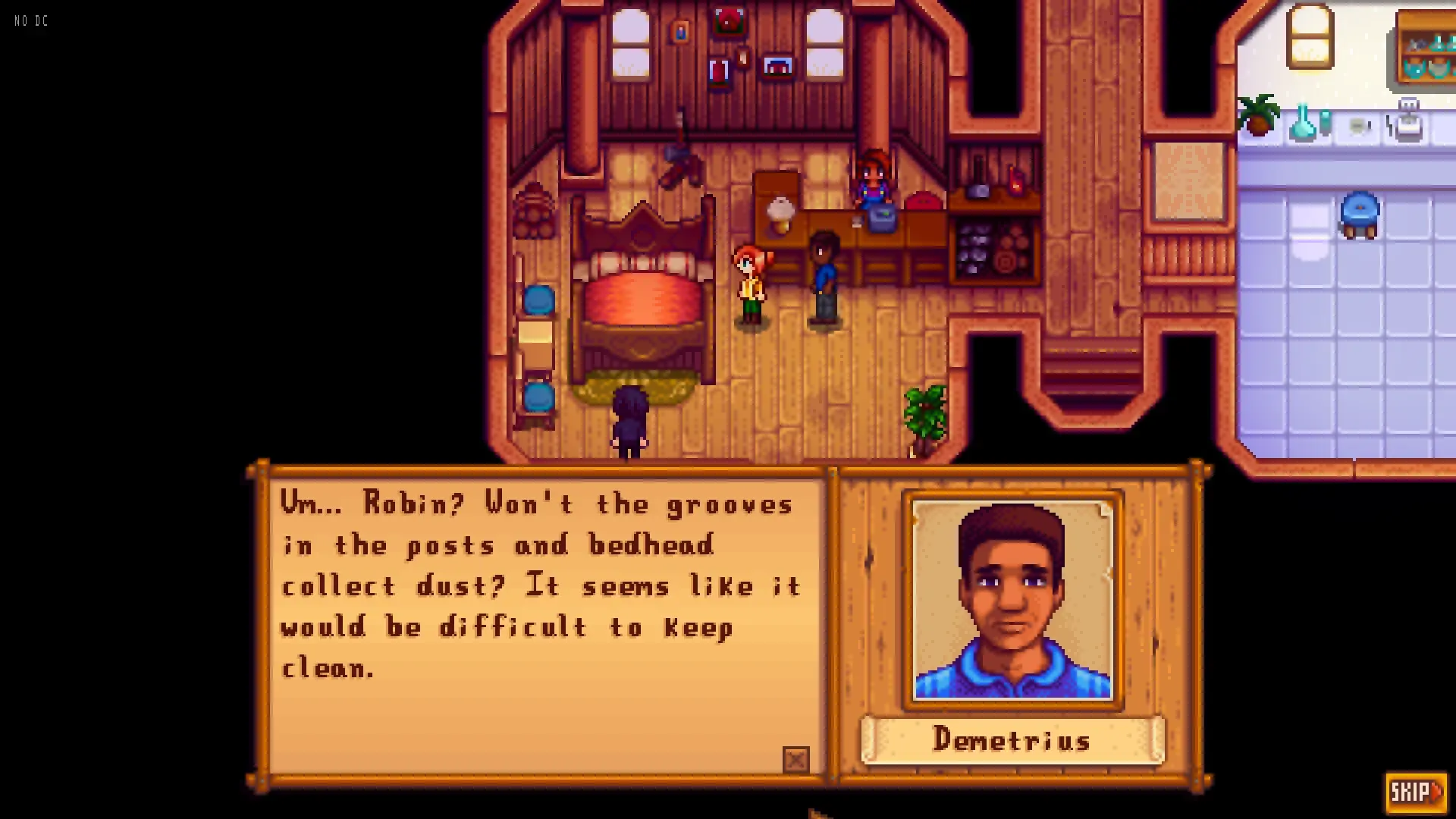 Robin and Demetrius's Better Bed Discussion | Media | Stardew Valley Mods