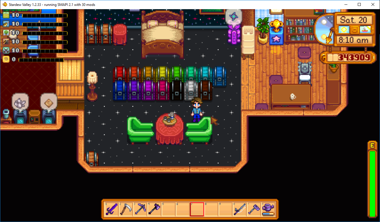 Бабочкин комод stardew valley