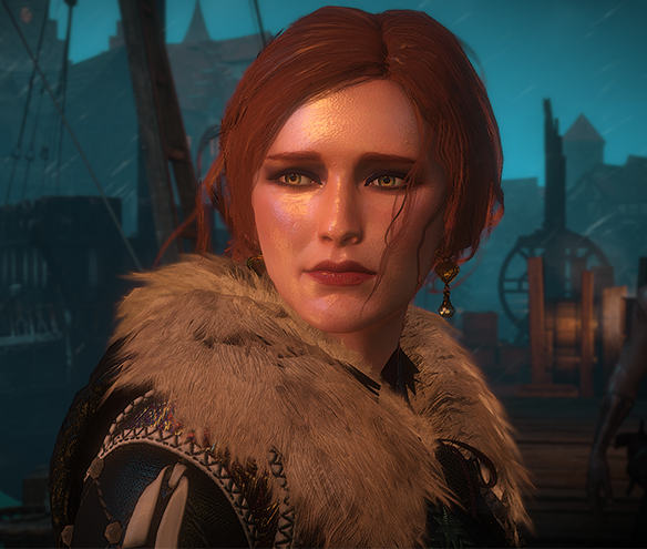 Triss Noble Travel Outfit Witcher 3 Mods